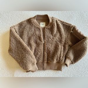 Abercrombie Sherpa Teddy Bomber Jacket